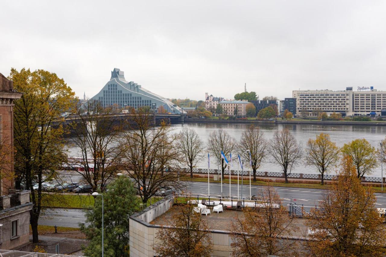 Old Riga Two Floor Palasta Loft Apartment With River View Екстер'єр фото